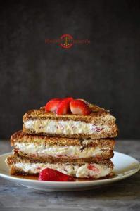 IHOP *CopyCat* French Toast with Cream Cheese & Strawberry Filling