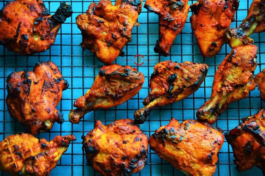 The Best Tandoori chicken, chicken tandoori in oven, chicken tandoori recipe, tandoori chicken recipe, how to make tandoori chicken without a tandoor, how to make chicken tandoori, restaurant style chicken tandoori.