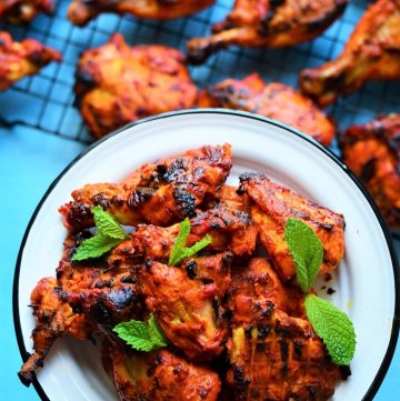 chicken tandoori ready to serve