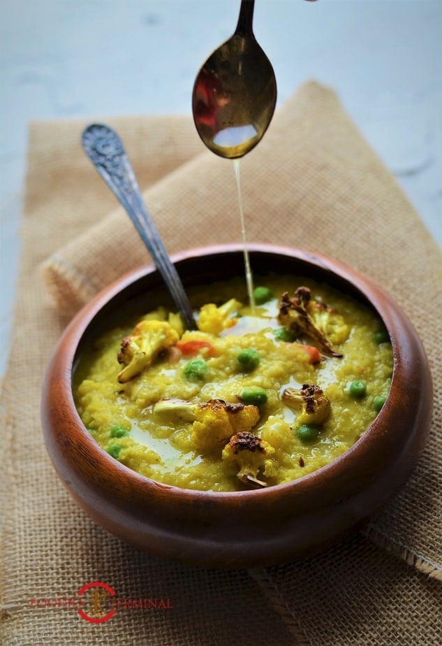 Daliya Khichdi recipe in Instant Pot | Dalia Recipe for Weight Loss