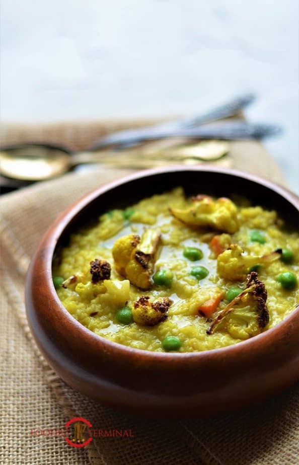 Daliya Khichdi recipe in Instant Pot | Dalia Recipe for Weight Loss ...