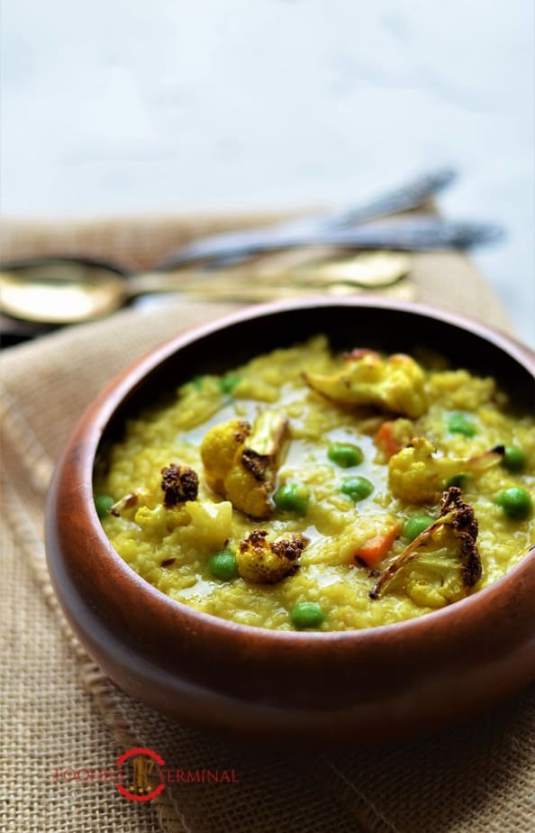 Daliya Khichdi recipe in Instant Pot | Dalia Recipe for Weight Loss ...