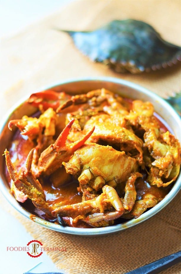 Kakrar Jhal or Kankrar Jhal served in a plate