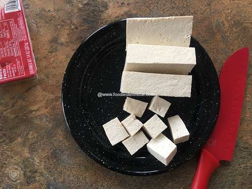 Extra Firm Tofu cubed
