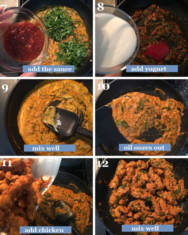 How to make Hyderabad style majestic chicken steps