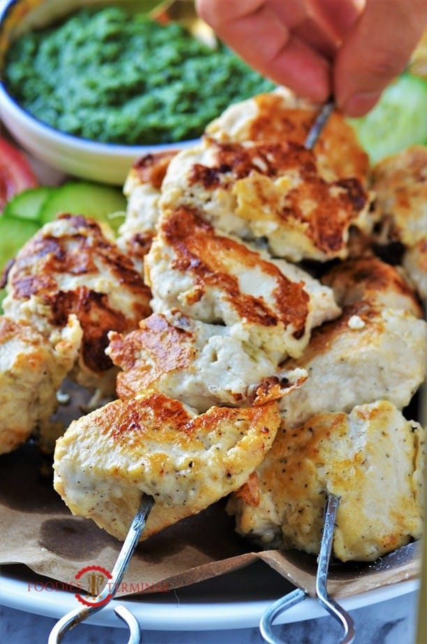 Chicken Reshmi Kabab Recipe » Foodies Terminal