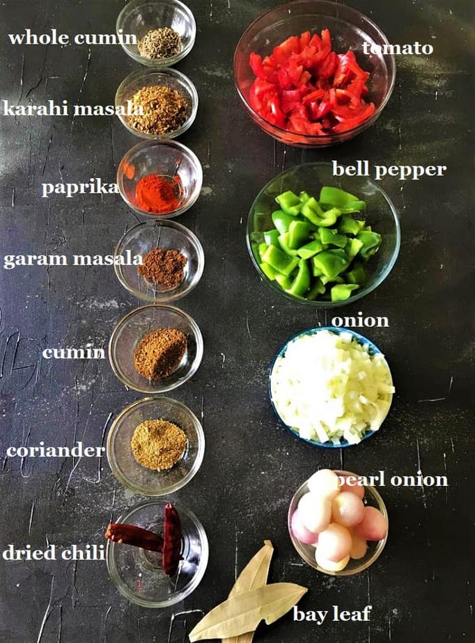 Recipe ingredients