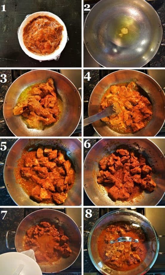 How to make the Rajasthani Junglee Maas step by step with pictures 