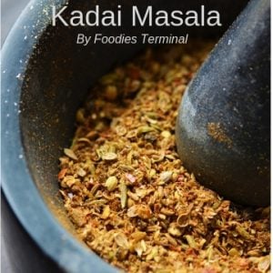 Kadai Masala i Morter støder