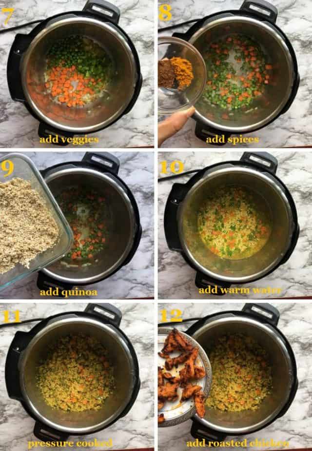 Step by step pictures of the recipe