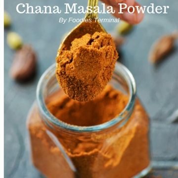 Chana masala powder recipe made at home