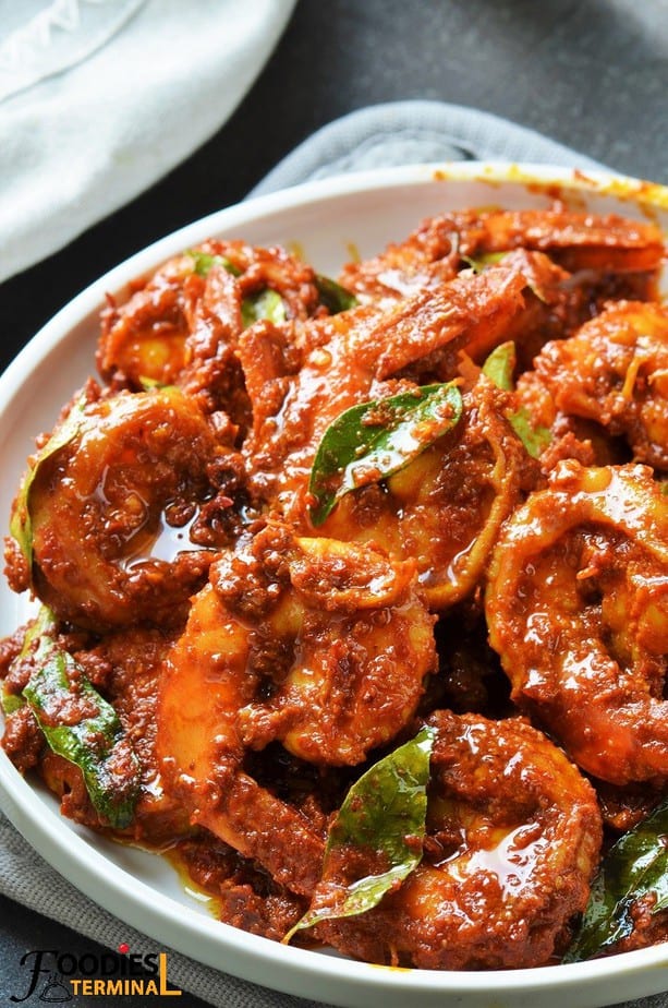 Prawn Ghee Roast Mangalorean Prawn Ghee Roast Recipe » Foodies Terminal