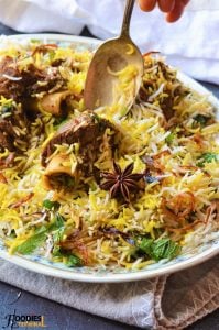 Easy Mutton Biryani Recipe | Indian Mutton Biryani in Oven (Video ...