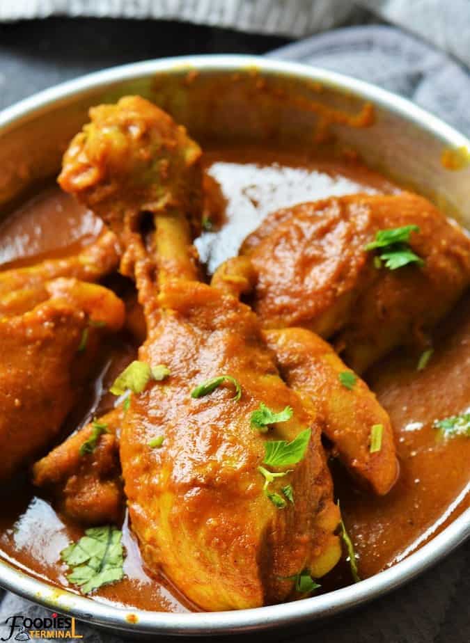 Simple chicken drumstick curry made in Instant Pot