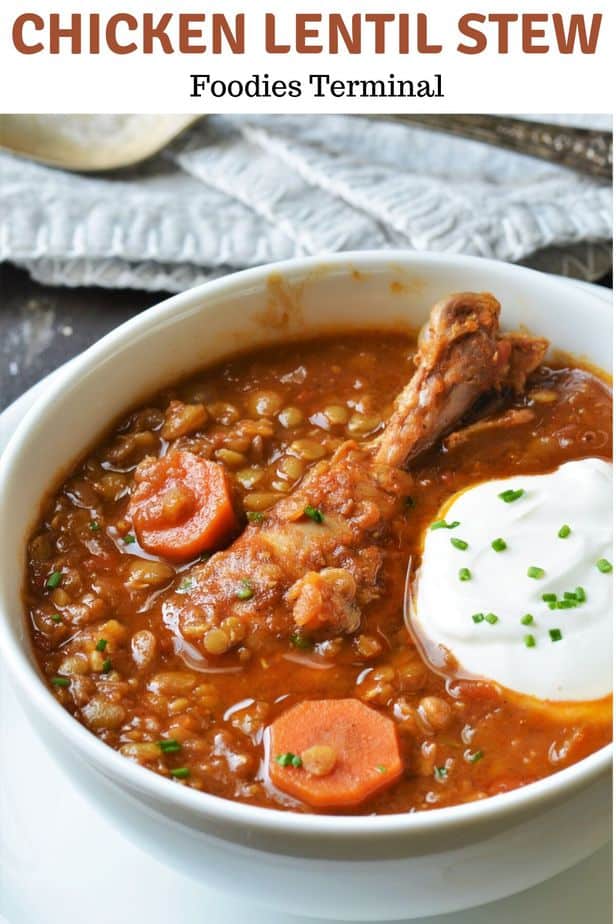 Chicken Lentil Stew Instant Pot Lentil Chicken Stew (Video) » Foodies