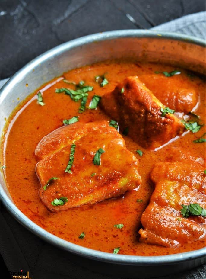 catfish curry recipe made with catfish fillets
