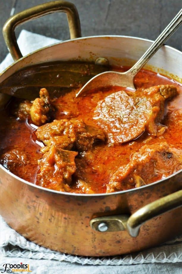 Instant Pot Lamb curry Indian style with lamb on the bones