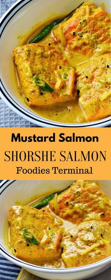 Mustard Salmon or Shorshe Salmon jhal