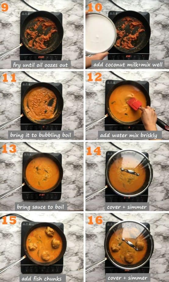 How to cook monkfish curry with step by step pictures