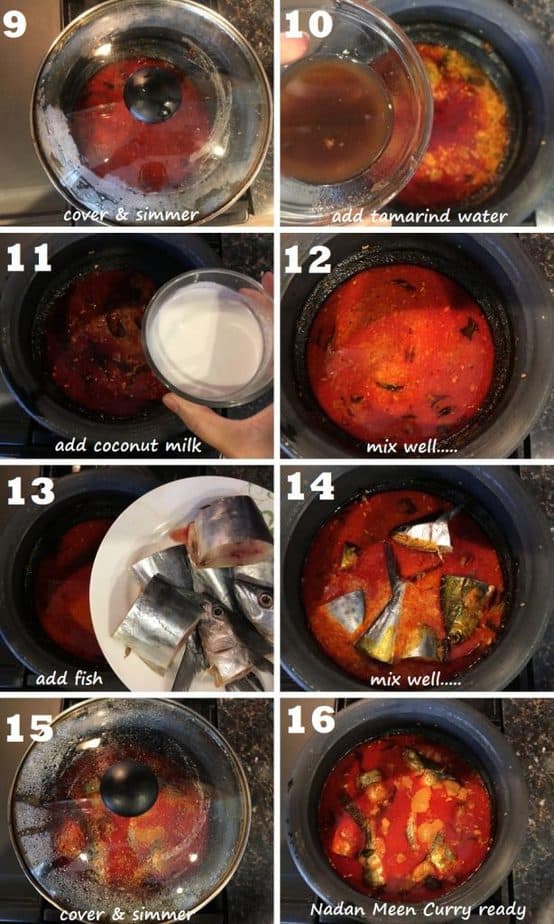 Indian fish curry kerala style step by step