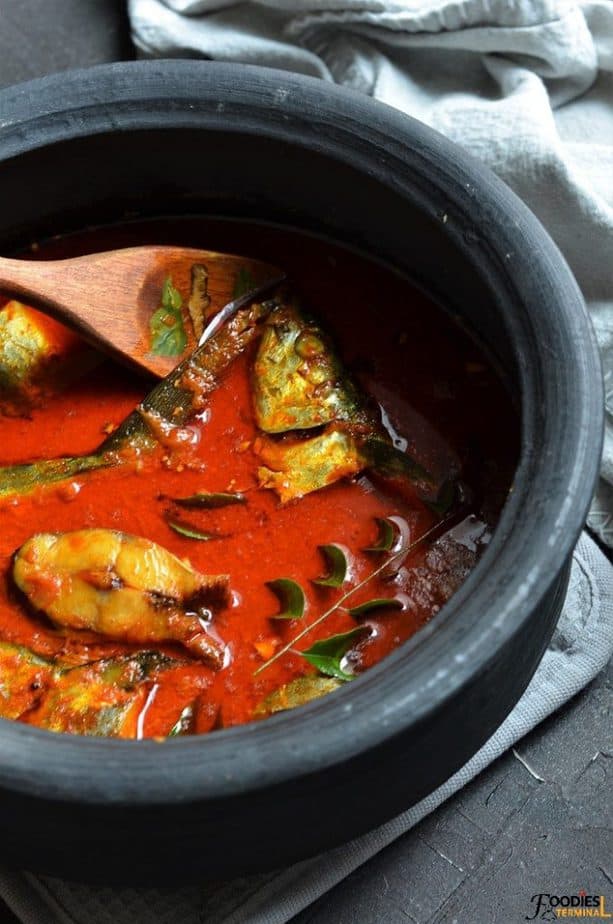 Kottayam style kerala fish curry recipe with Mackerel 