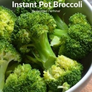 steamed broccoli in instant pot