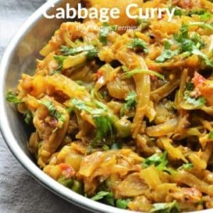 Indian Cabbage Curry
