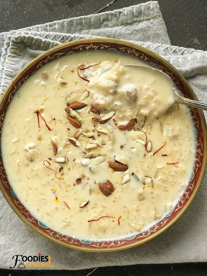 Rice pudding instant pot condensed online milk