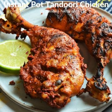 Instant Pot Tandoori chicken leg quarters