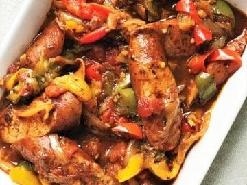 Sausage and peppers 2025 in pressure cooker