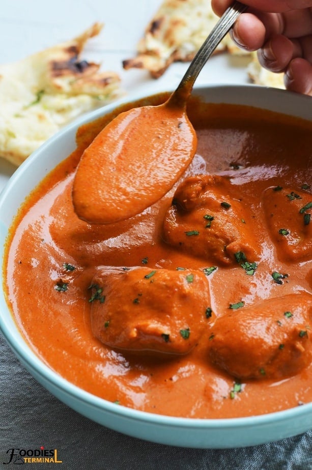 Easy Instant Pot Butter Chicken (10 mins recipe+Video) » Foodies Terminal