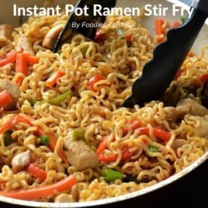 easy ramen stir fry in instant pot
