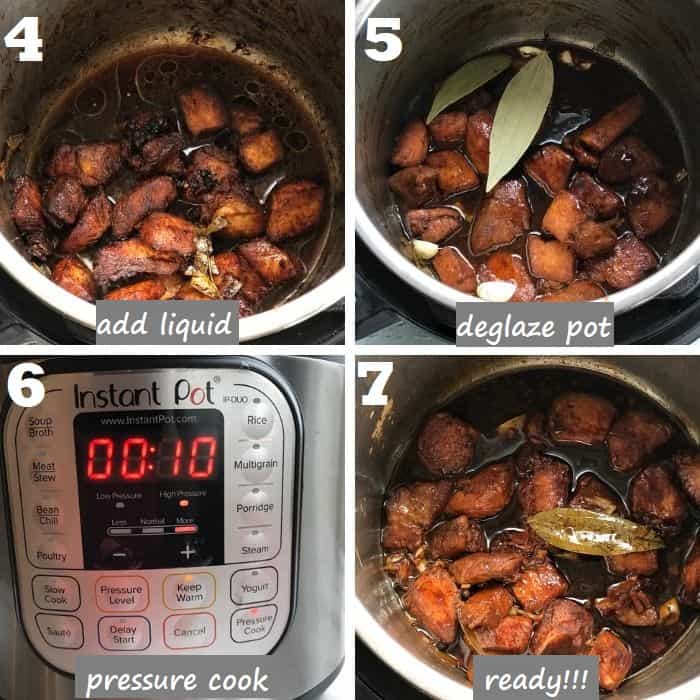 how to cook pork adobo in instant pot step by step