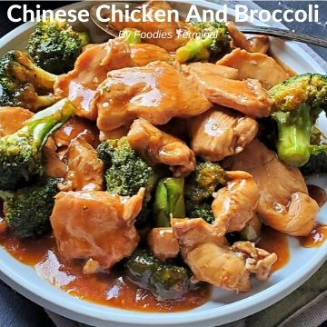 Take-out style healthy Chinese chicken and broccoli