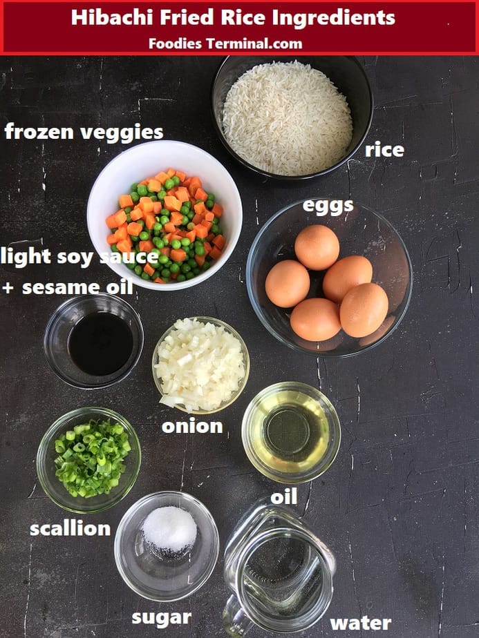 Recipe ingredients in bowls find the details below