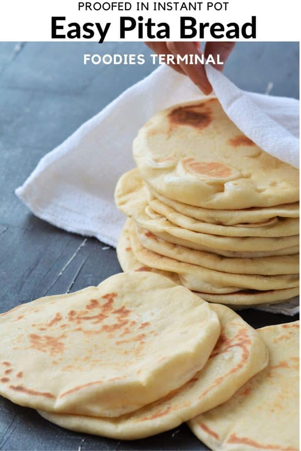 Instant Pot Pita Bread (Video) | Foodies Terminal » Foodies Terminal