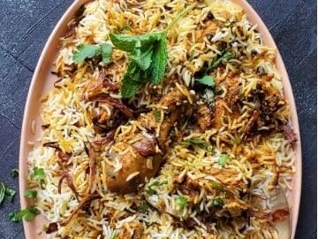 Chicken biryani recipe in oven