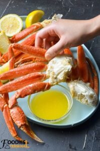 Instant Pot Crab Legs (thawed, frozen snow crab legs) » Foodies Terminal