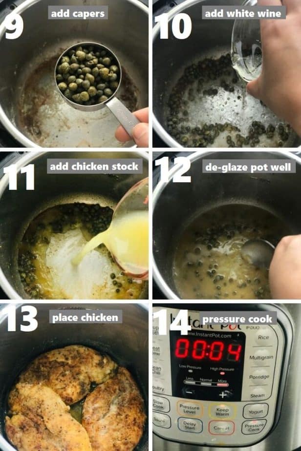 pressure cooking chicken cutlets