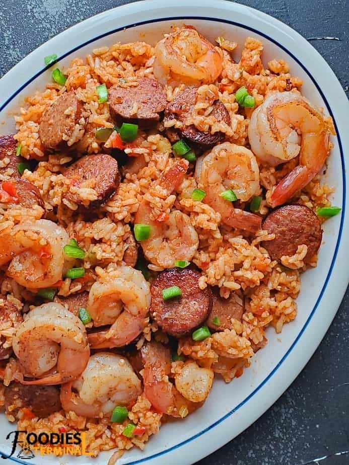 Zatarain's Frozen Jambalaya Flavored With Sausage