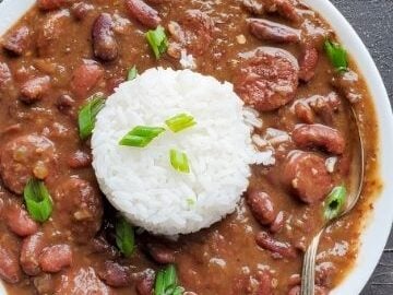 Easy Red Beans and Rice Recipe - Whisper of Yum