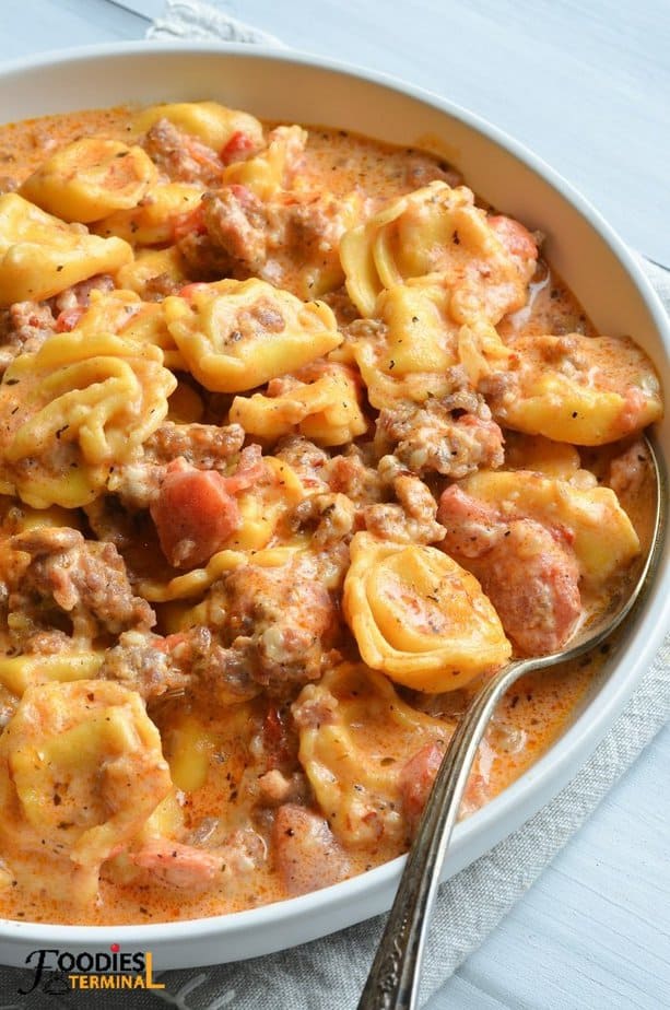 Instant Pot Tortellini » Foodies Terminal