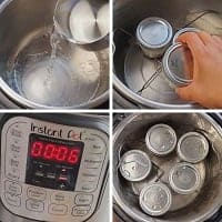 pressure cooking mason jar cheesecakes