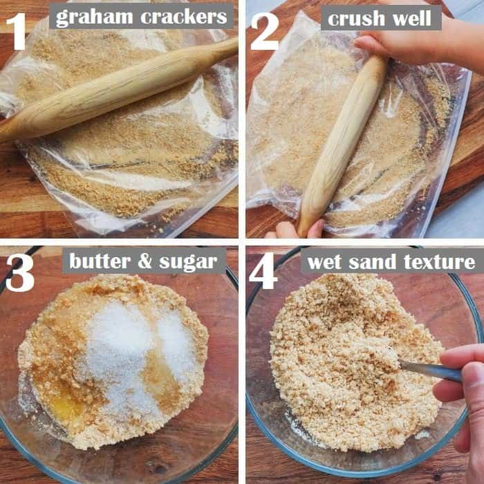 making graham cracker crust