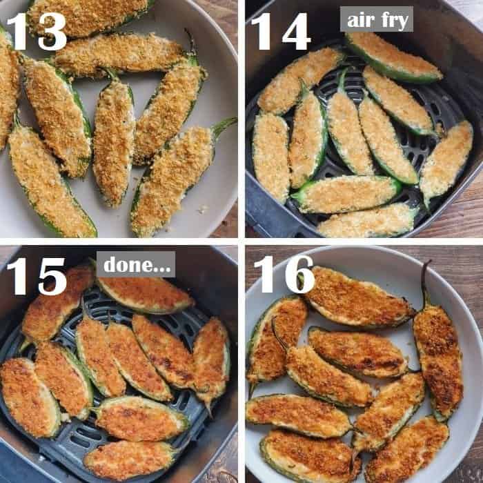 air fry jalapeno poppers