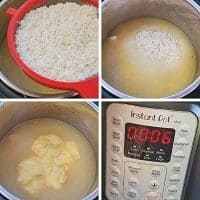 pressure cooking chicken and rice