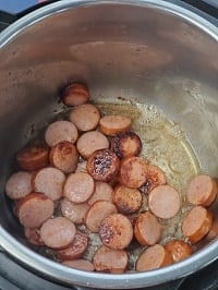 browning sausages in instant pot