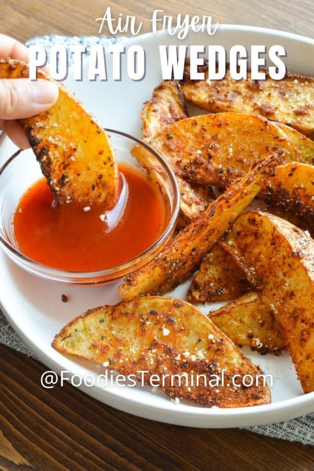 crispy potato wedges