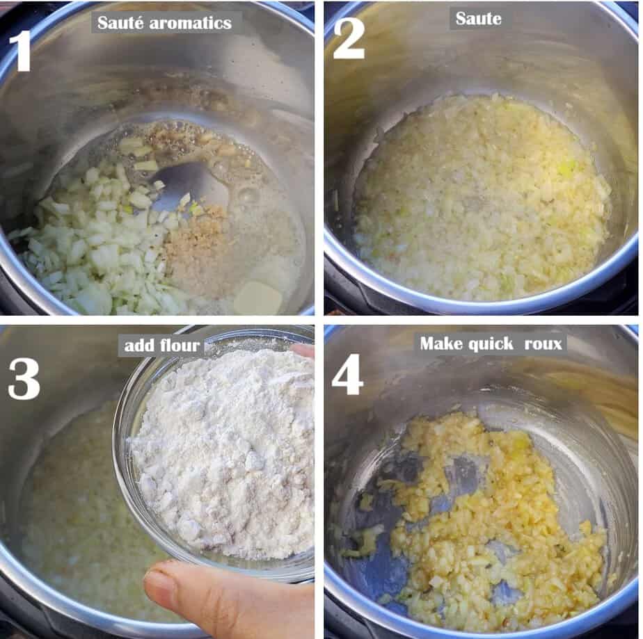 make the roux