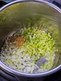 sauteing aromatics